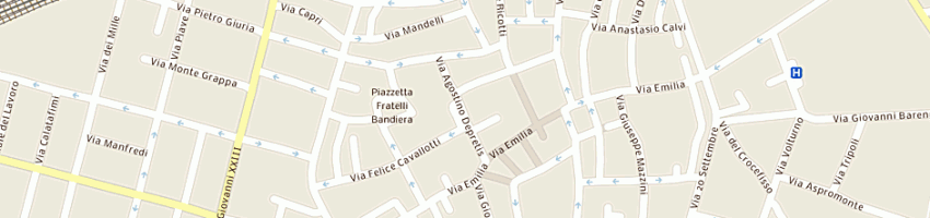 Mappa della impresa gonella luigina a VOGHERA