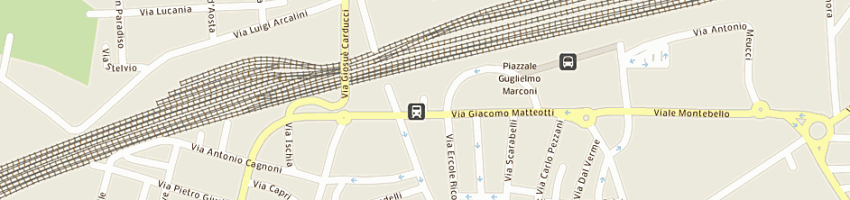Mappa della impresa fs spa divisione infrastruttura a VOGHERA