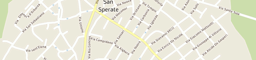 Mappa della impresa sanna stefano a SAN SPERATE