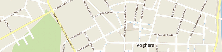 Mappa della impresa macro sas di bruno mariani e c a VOGHERA