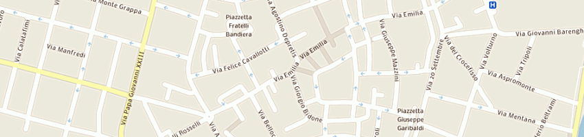 Mappa della impresa casati piero a VOGHERA