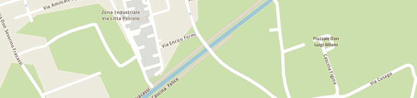 Mappa della impresa bianchi angelo a BAREGGIO