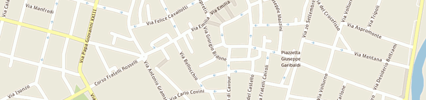 Mappa della impresa libreria ticinum di elisabetta balduzzi a VOGHERA