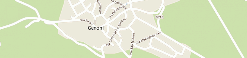 Mappa della impresa silvia flor di carcangiu silvia a GENONI