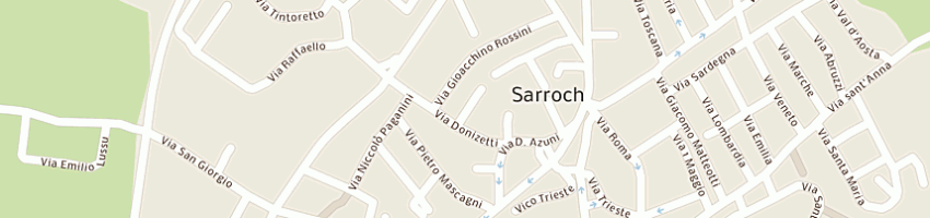Mappa della impresa laconi alberto a SARROCH