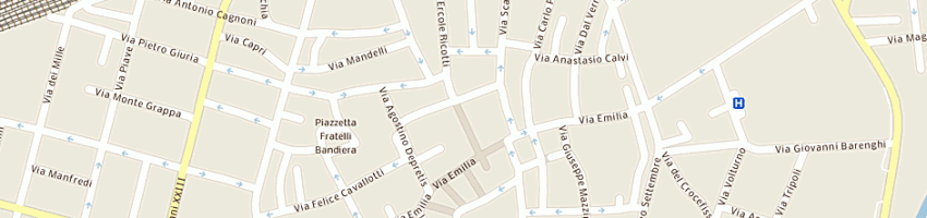 Mappa della impresa lana piu' a VOGHERA