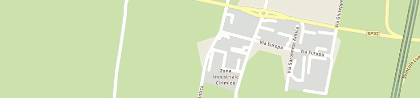 Mappa della impresa shandara parfums e cosmetics srl a CIRIMIDO