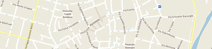 Mappa della impresa silvani lorenzo a VOGHERA