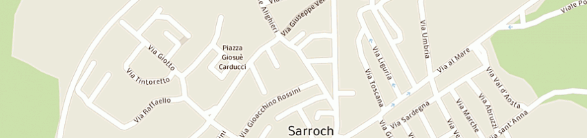Mappa della impresa sarcomi societa' coop (rl) a SARROCH
