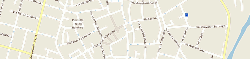 Mappa della impresa crevani srl a VOGHERA