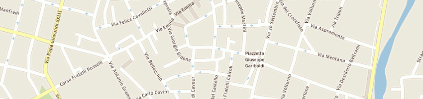 Mappa della impresa modi' sas di valentini mirella e c a VOGHERA