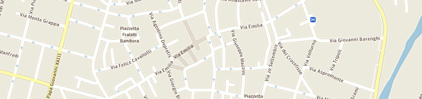 Mappa della impresa profumeria montecarlo a VOGHERA