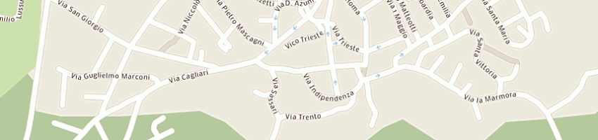 Mappa della impresa nuraxi srl a SARROCH