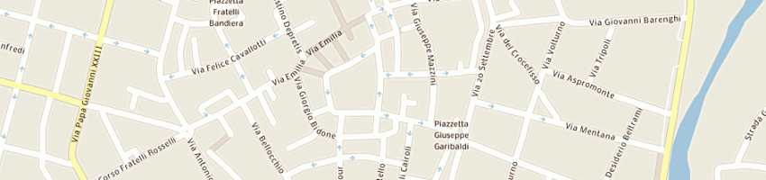 Mappa della impresa melchionni e c spa a VOGHERA