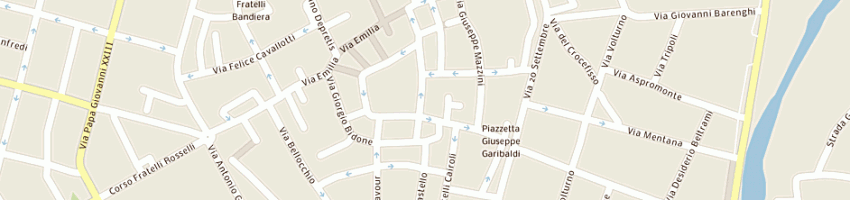 Mappa della impresa celda di picchi e c (snc) a VOGHERA