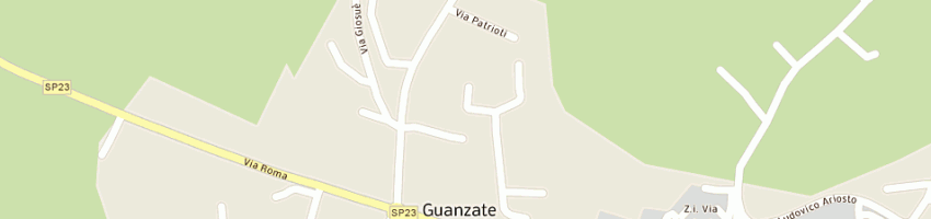 Mappa della impresa luraschi raffaele a GUANZATE