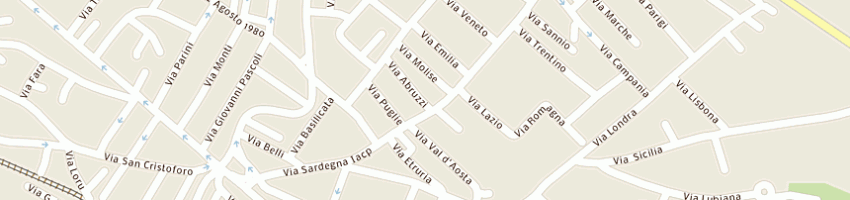 Mappa della impresa farmacia rizzo dr enzo a CAGLIARI