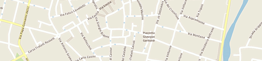 Mappa della impresa attimo a VOGHERA