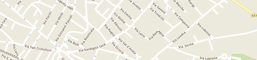 Mappa della impresa sarigu marcello a ASSEMINI