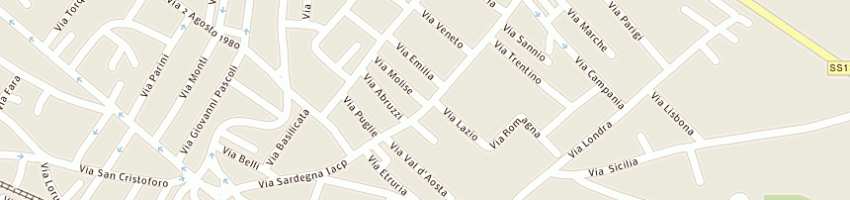 Mappa della impresa locci stefano a ASSEMINI