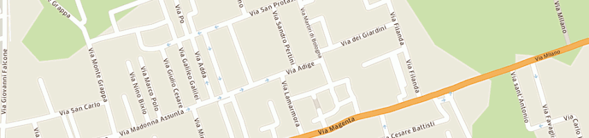 Mappa della impresa codispoti pietro a BAREGGIO