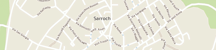 Mappa della impresa sinergas srl a SARROCH