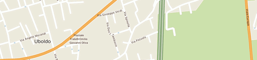 Mappa della impresa bertuolo giorgio a UBOLDO