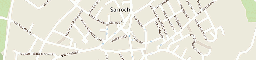 Mappa della impresa canini serena a SARROCH