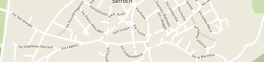 Mappa della impresa coroneo stefano a SARROCH