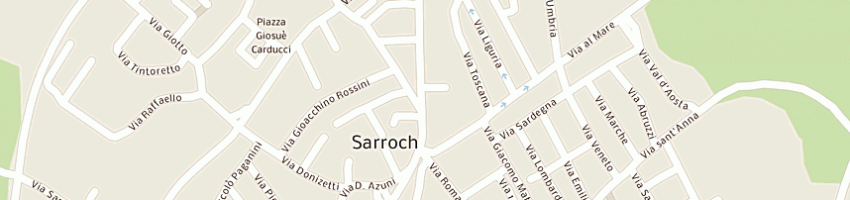 Mappa della impresa cherchi giuseppe a SARROCH