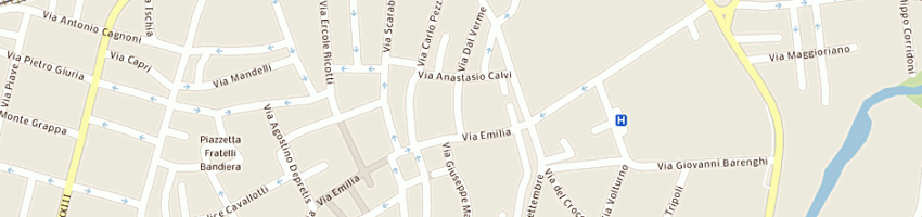 Mappa della impresa marinello giampaolo a VOGHERA