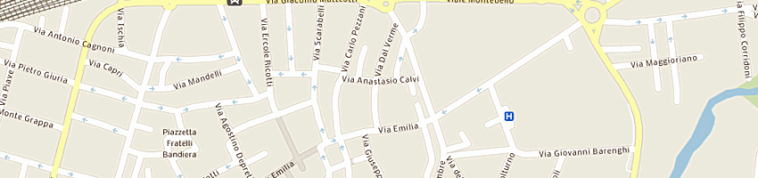 Mappa della impresa bonini massimo a VOGHERA