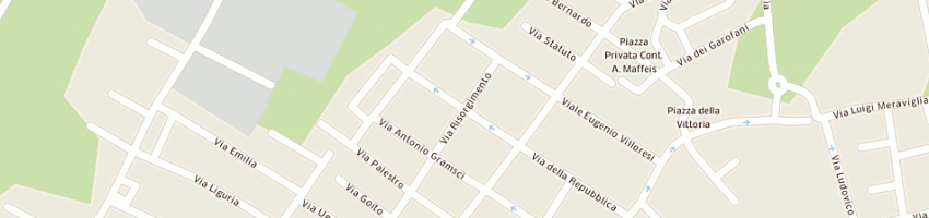 Mappa della impresa mgd lux sas di trovo' maria luisa e c a LAINATE