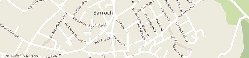 Mappa della impresa vacca santina a SARROCH