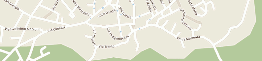 Mappa della impresa cosmorama sas a CAGLIARI