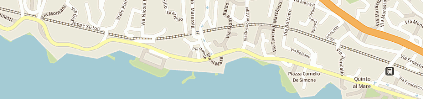 Mappa della impresa gussoni massimo a GENOVA