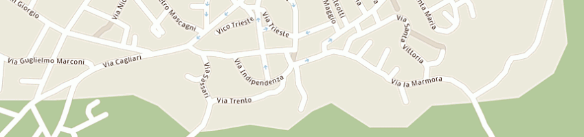 Mappa della impresa onnis enrico a CAGLIARI