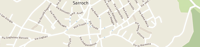 Mappa della impresa a pinna di palermo ornella a SARROCH