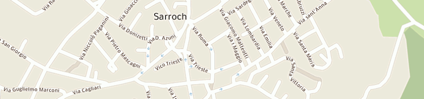 Mappa della impresa le tre caravelle di marina porcu a SARROCH