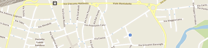 Mappa della impresa bella napoli snc di fiasco carmelo e sbarra brigitte a VOGHERA