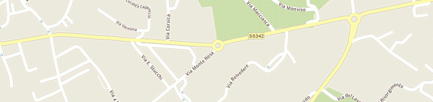 Mappa della impresa trombetta patrizia e c (sas) a VILLA GUARDIA