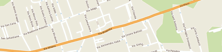 Mappa della impresa ristorante d'o di ristudio sas a CORNAREDO