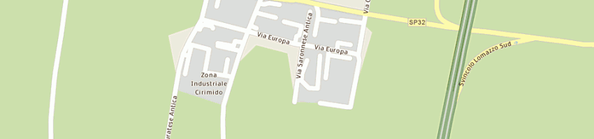 Mappa della impresa textilprint tessuti stampati srl a CIRIMIDO