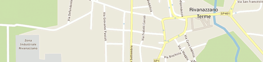 Mappa della impresa nobili giuseppe a RIVANAZZANO
