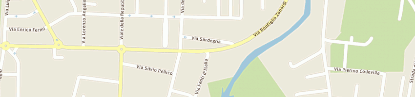 Mappa della impresa carrozzeria primavera di dallera luciano e metra marco snc a VOGHERA