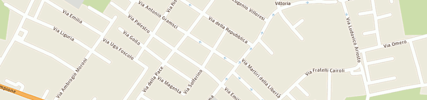 Mappa della impresa l'edil artigiana di veronese giancarlo a LAINATE