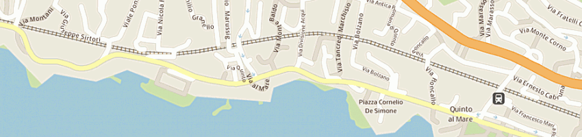 Mappa della impresa reverse di palermo giorgio a GENOVA