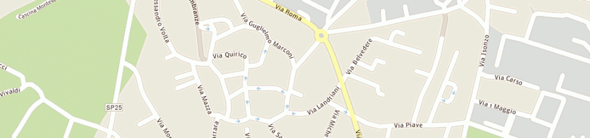 Mappa della impresa lucy bar snc a GUANZATE