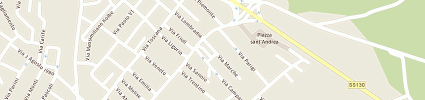 Mappa della impresa atzori salvatore a ASSEMINI