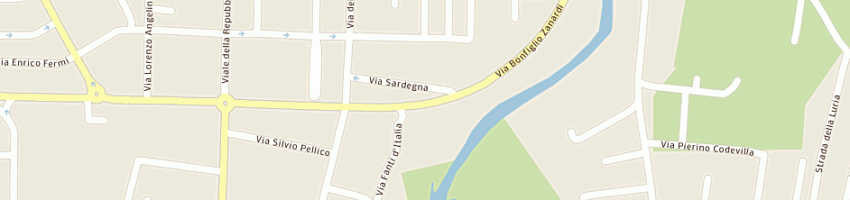 Mappa della impresa garage torino di curti l e cucchi e (snc) a VOGHERA